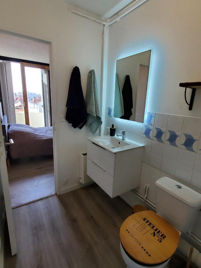 Studio avec balcon, vue sur jardins et cathédrale Albi Exterior foto