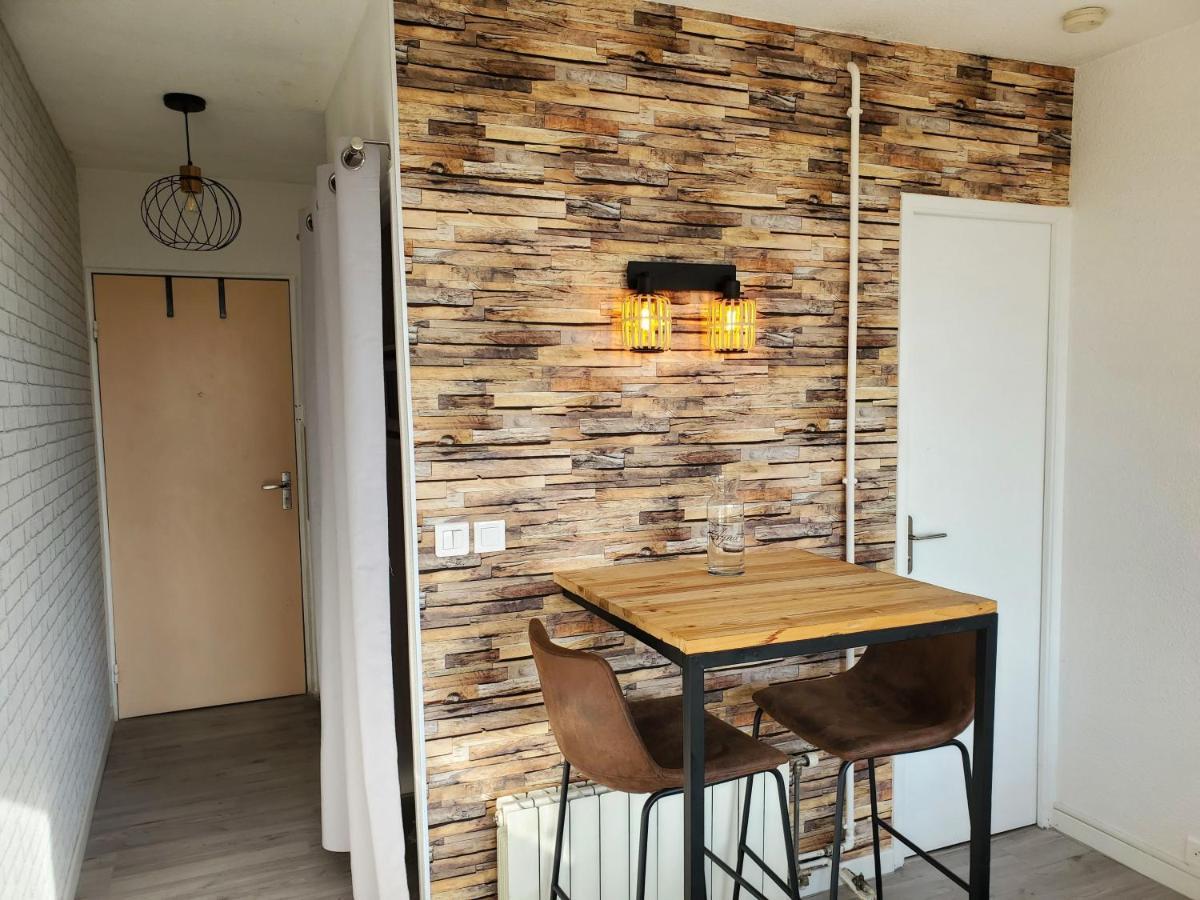 Studio avec balcon, vue sur jardins et cathédrale Albi Exterior foto